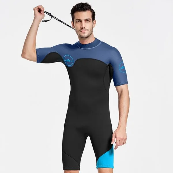Men’s short sleeve neoprene wetsuit