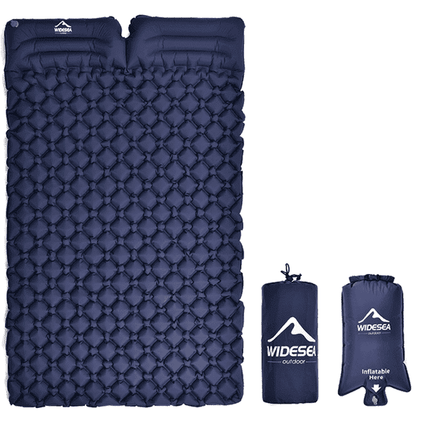 Double mattress sleeping pad