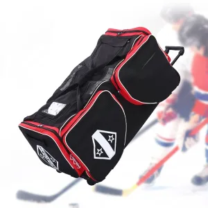 sports bag with wheels, sports bag, ice hockey bag