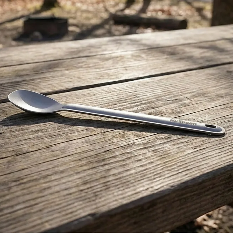 spork, metal spork, titanium spork, camping spork, camping spoon