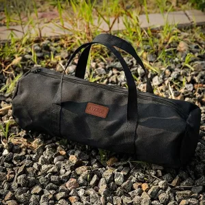 camping bag, cylindrical bag, tent storage bag, tent pegs bag