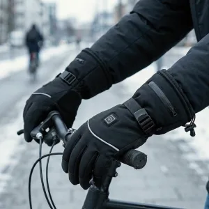heated gloves, thermal gloves, rechargeable heated gloves, electric heated gloves, waterproof heated gloves